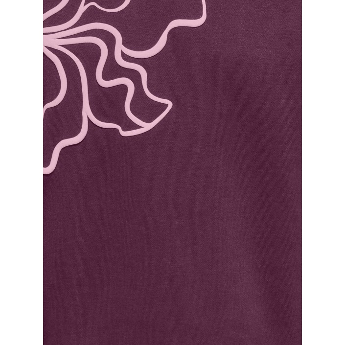 Only KOGODESSA LIFE L/S O-NECK BOX UB CP: Mauve Wine/Blurry Flower Roseate | Freewear KOGODESSA LIFE L/S O-NECK BOX UB CP: - www.freewear.nl - Freewear