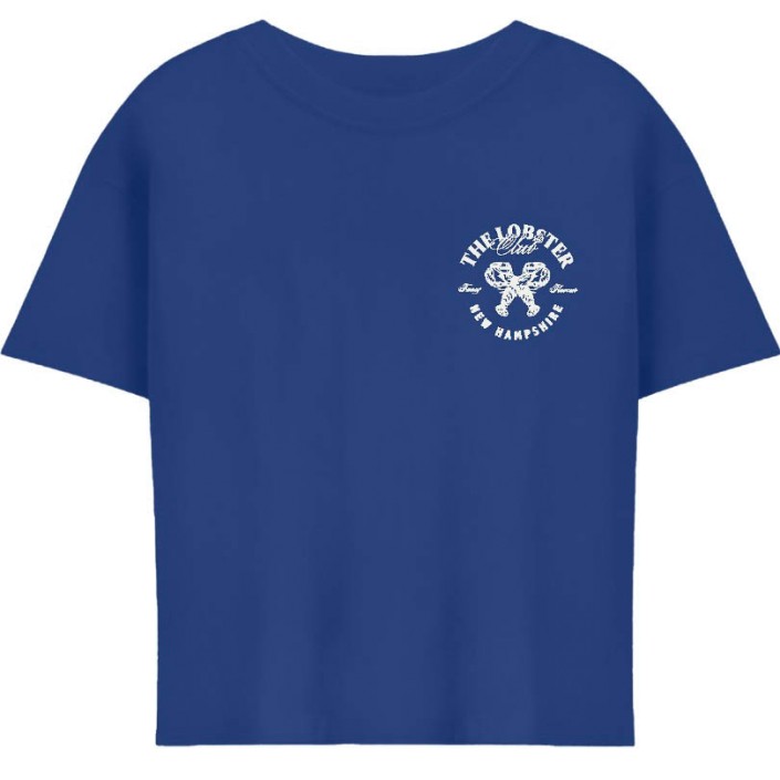 Only KOGDINA LIFE S/S CLUB TOP BOX CS JR: Mazarine Blue/Bright White Lobst | Freewear KOGDINA LIFE S/S CLUB TOP BOX CS JR: - www.freewear.nl - Freewear