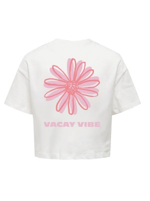 Only KOGVACAY LIFE SS LOOSE TOP BOX CS J: Salmon/Vacay Vibes | Freewear KOGVACAY LIFE SS LOOSE TOP BOX CS J: - www.freewear.nl - Freewear