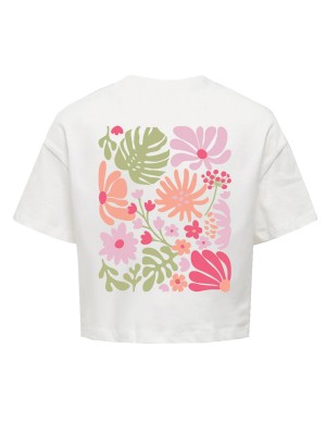 Only KOGVACAY LIFE SS LOOSE TOP BOX CS J: Tofu/Palm | Freewear KOGVACAY LIFE SS LOOSE TOP BOX CS J: - www.freewear.nl - Freewear
