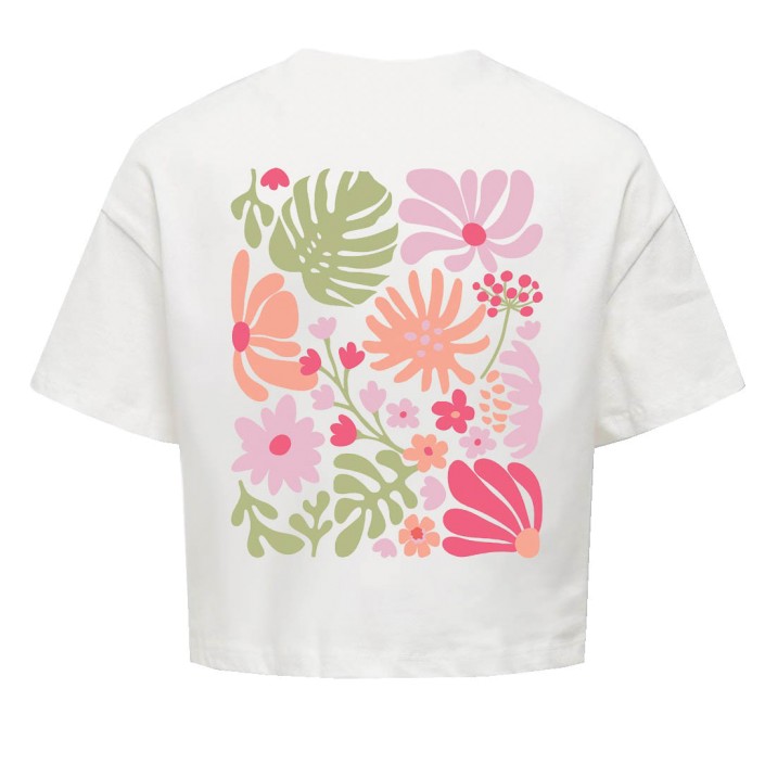 Only KOGVACAY LIFE SS LOOSE TOP BOX CS J: Tofu/Palm | Freewear KOGVACAY LIFE SS LOOSE TOP BOX CS J: - www.freewear.nl - Freewear
