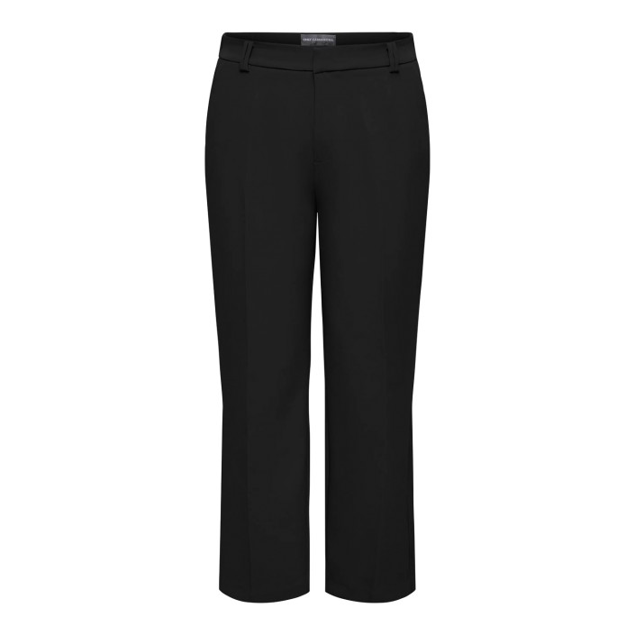 Carmakoma CARELLY LIFE NEW HW WIDE PANT TLR Black | Freewear CARELLY LIFE NEW HW WIDE PANT TLR - www.freewear.nl - Freewear