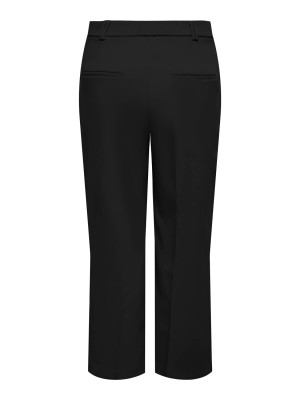 Carmakoma CARELLY LIFE NEW HW WIDE PANT TLR Black | Freewear CARELLY LIFE NEW HW WIDE PANT TLR - www.freewear.nl - Freewear