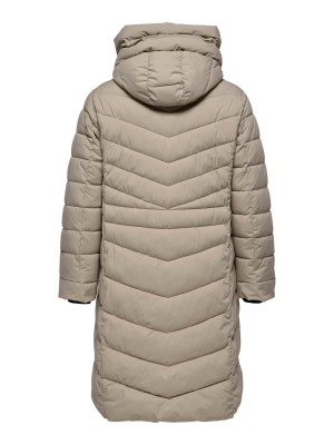 Carmakoma CARJULIET LIFE QUILT COAT OTW Silver Mink | Freewear CARJULIET LIFE QUILT COAT OTW - www.freewear.nl - Freewear