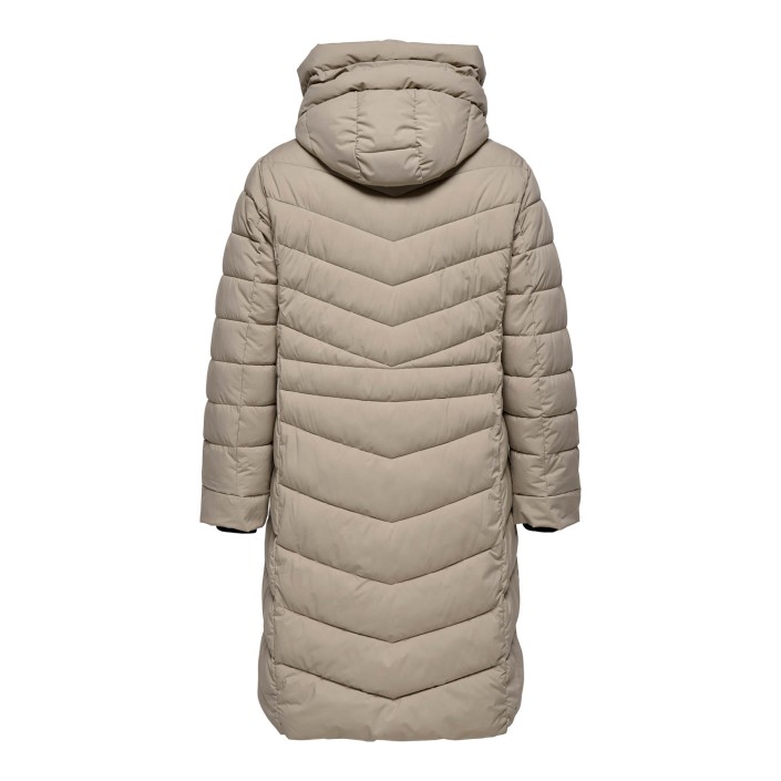 Carmakoma CARJULIET LIFE QUILT COAT OTW Silver Mink | Freewear CARJULIET LIFE QUILT COAT OTW - www.freewear.nl - Freewear