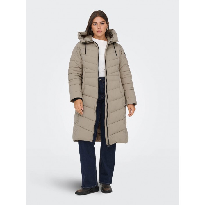 Carmakoma CARJULIET LIFE QUILT COAT OTW Silver Mink | Freewear CARJULIET LIFE QUILT COAT OTW - www.freewear.nl - Freewear