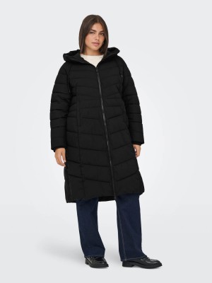 Carmakoma CARJULIET LIFE QUILT COAT OTW Black | Freewear CARJULIET LIFE QUILT COAT OTW - www.freewear.nl - Freewear