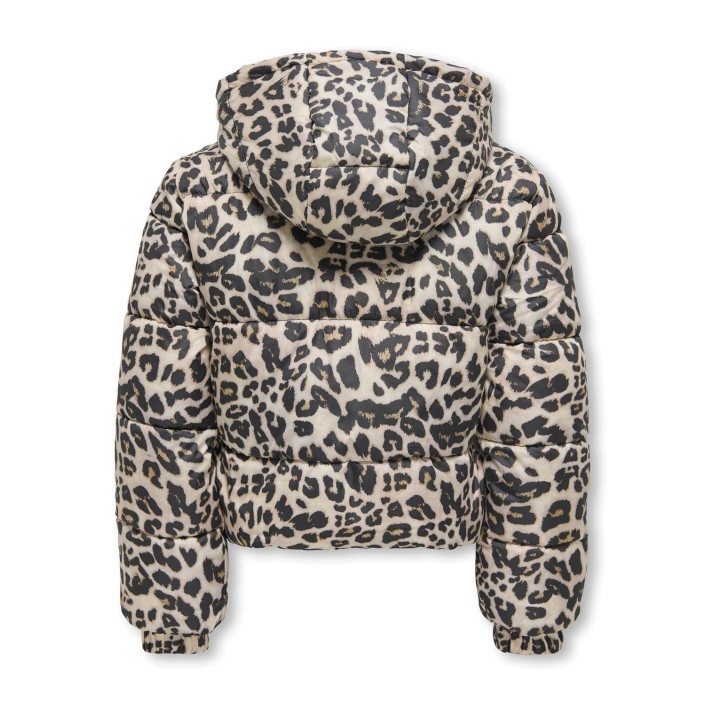 Only KOGDALIA SHT PUFFER AOP JACKET OTW : Silver Mink/Leo | Freewear KOGDALIA SHT PUFFER AOP JACKET OTW : - www.freewear.nl - Freewear