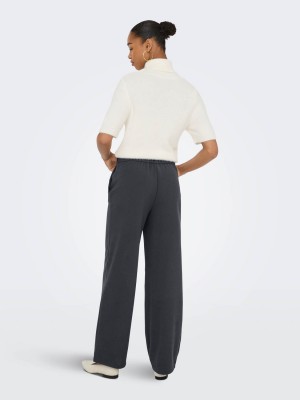 Only ONLRINA LIFE BUTTON PANT JRS NOOS Blue Graphite/Horn buttons | Freewear ONLRINA LIFE BUTTON PANT JRS NOOS - www.freewear.nl - Freewear