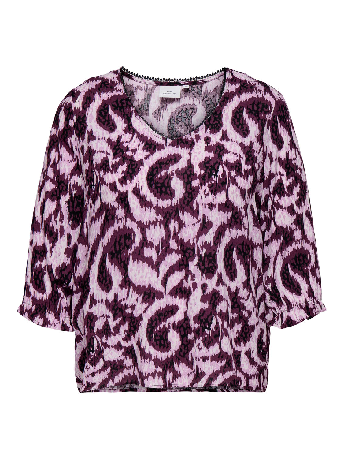 Carmakoma (Maatje Meer) Cartyla Life 3/4 Blouse Aop