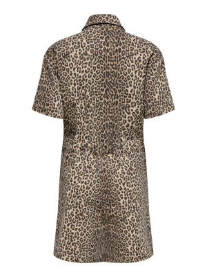 Only ONLNAOMI AOP PLAYSUIT CS OTW Toasted Coconut/LEO | Freewear ONLNAOMI AOP PLAYSUIT CS OTW - www.freewear.nl - Freewear