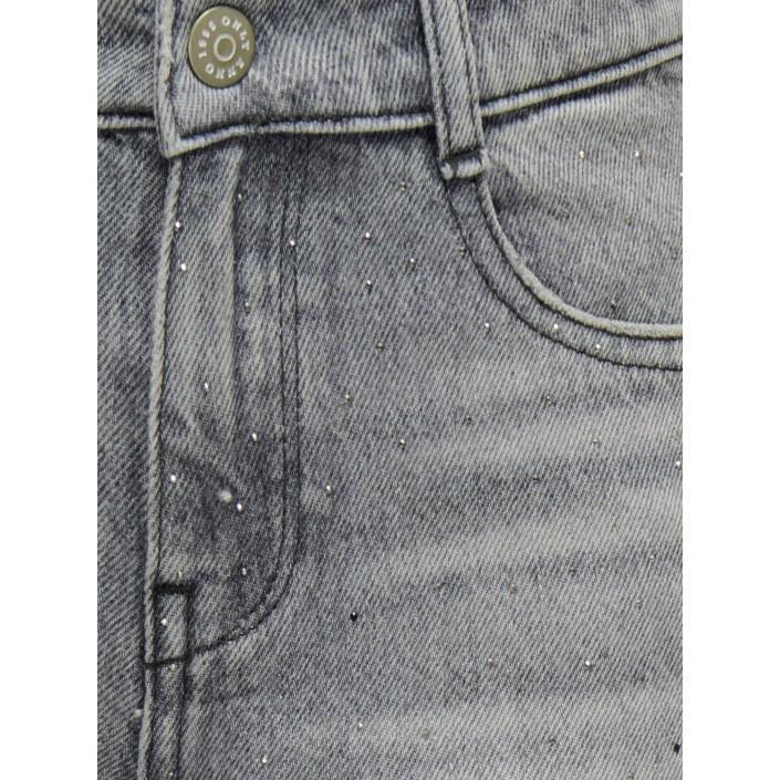 Only KOGCOBAIN REG WIDE RHINESTONE DNM Medium Grey Denim | Freewear KOGCOBAIN REG WIDE RHINESTONE DNM - www.freewear.nl - Freewear