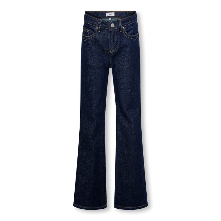 Only KOGJUICY HW FLARE WESTERN DNM MAE Dark Blue Denim/RINSE | Freewear KOGJUICY HW FLARE WESTERN DNM MAE - www.freewear.nl - Freewear