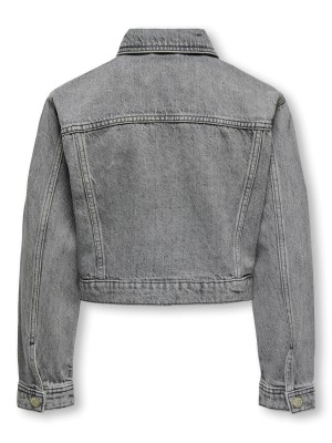 Only KOGMALIBU L/S RHINESTONE JACKET DNM Medium Grey Denim | Freewear KOGMALIBU L/S RHINESTONE JACKET DNM - www.freewear.nl - Freewear