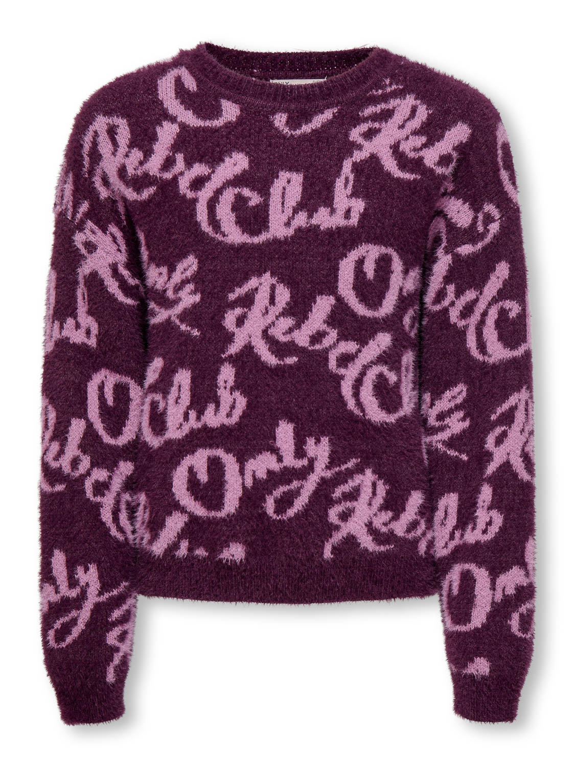 Only Kogdina L/s Jacquard O-neck Knt