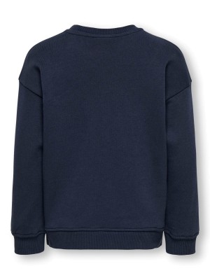 ONLY:KIDS ONLY KMGLEOPAULA LIFE L/S LOOSE PULLO BR: Night Sky/Danger | Freewear KMGLEOPAULA LIFE L/S LOOSE PULLO BR: - www.freewear.nl - Freewear