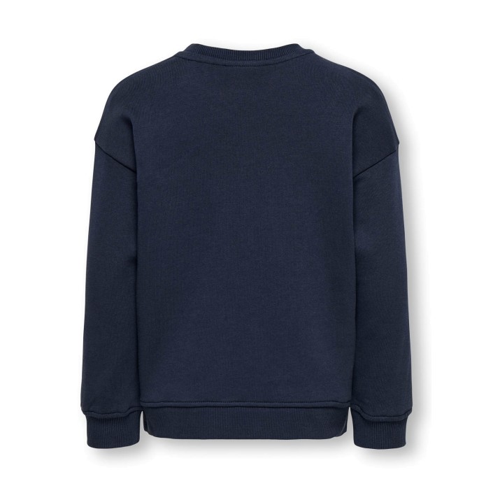 ONLY:KIDS ONLY KMGLEOPAULA LIFE L/S LOOSE PULLO BR: Night Sky/Danger | Freewear KMGLEOPAULA LIFE L/S LOOSE PULLO BR: - www.freewear.nl - Freewear