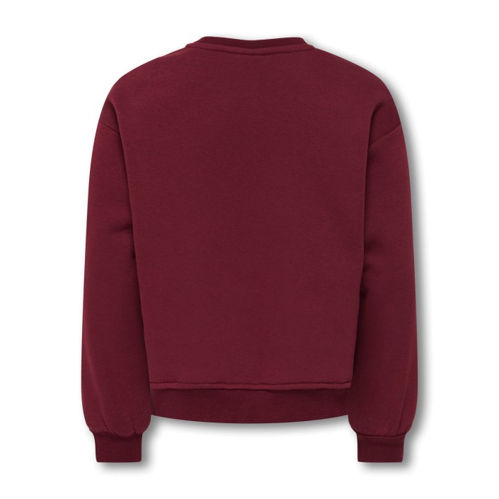 Only KOGVICTORY LIFE L/S O-NECK SWT Cabernet/Detroit/Cloud Dancer | Freewear KOGVICTORY LIFE L/S O-NECK SWT - www.freewear.nl - Freewear
