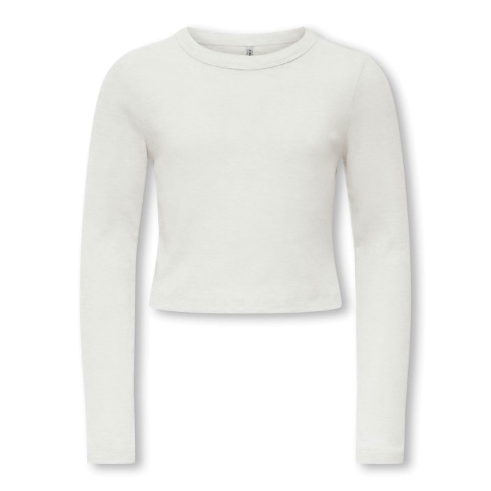 Only KOGBINA LIFE L/S O-NECK TOP JRS Cloud Dancer | Freewear KOGBINA LIFE L/S O-NECK TOP JRS - www.freewear.nl - Freewear