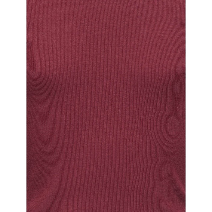 Only KOGBINA LIFE L/S O-NECK TOP JRS Cabernet | Freewear KOGBINA LIFE L/S O-NECK TOP JRS - www.freewear.nl - Freewear