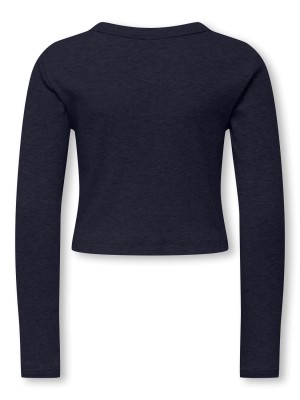 Only KOGBINA LIFE L/S O-NECK TOP JRS Night Sky | Freewear KOGBINA LIFE L/S O-NECK TOP JRS - www.freewear.nl - Freewear