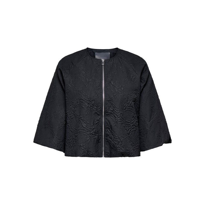 Carmakoma CARANJA BALLOON 3/4 SL JACKET OTW Black | Freewear CARANJA BALLOON 3/4 SL JACKET OTW - www.freewear.nl - Freewear