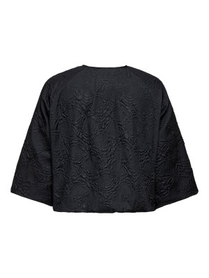 Carmakoma CARANJA BALLOON 3/4 SL JACKET OTW Black | Freewear CARANJA BALLOON 3/4 SL JACKET OTW - www.freewear.nl - Freewear