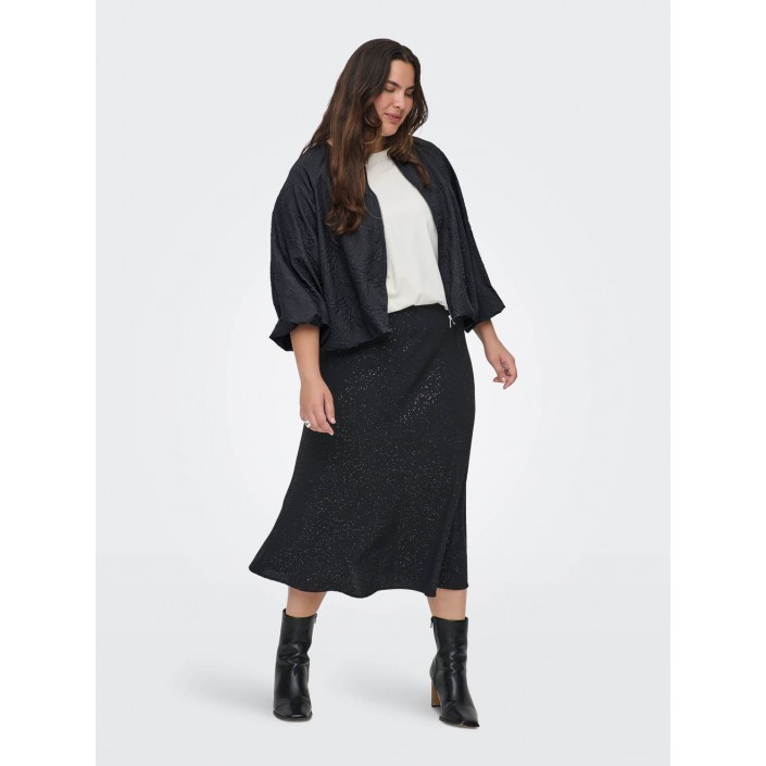 Carmakoma CARANJA BALLOON 3/4 SL JACKET OTW Black | Freewear CARANJA BALLOON 3/4 SL JACKET OTW - www.freewear.nl - Freewear