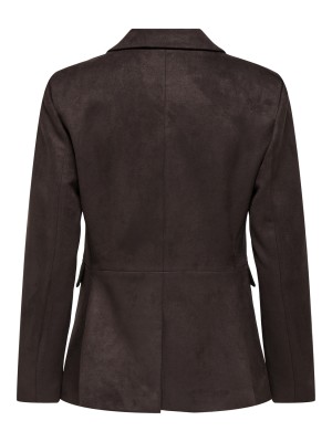 Only ONLYLVA LIFE L/S FAUX SUEDE BLAZER : Black Coffee | Freewear ONLYLVA LIFE L/S FAUX SUEDE BLAZER : - www.freewear.nl - Freewear