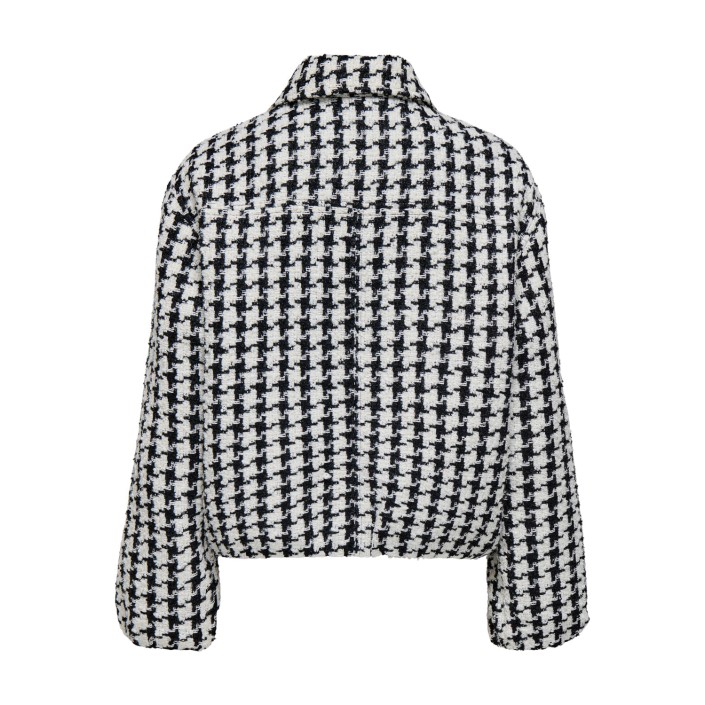Only ONLFLORANCE BOUCLE ZIP JACKET OTW Black/Birch | Freewear ONLFLORANCE BOUCLE ZIP JACKET OTW - www.freewear.nl - Freewear