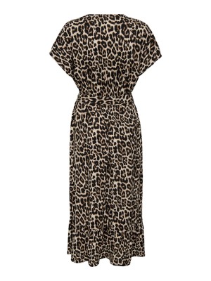 Only ONLZILLA ADELE LIFE SS LONG DRESS W: Black/CLARA LEO | Freewear ONLZILLA ADELE LIFE SS LONG DRESS W: - www.freewear.nl - Freewear
