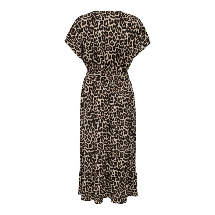 Only ONLZILLA ADELE LIFE SS LONG DRESS W: Black/CLARA LEO | Freewear ONLZILLA ADELE LIFE SS LONG DRESS W: - www.freewear.nl - Freewear