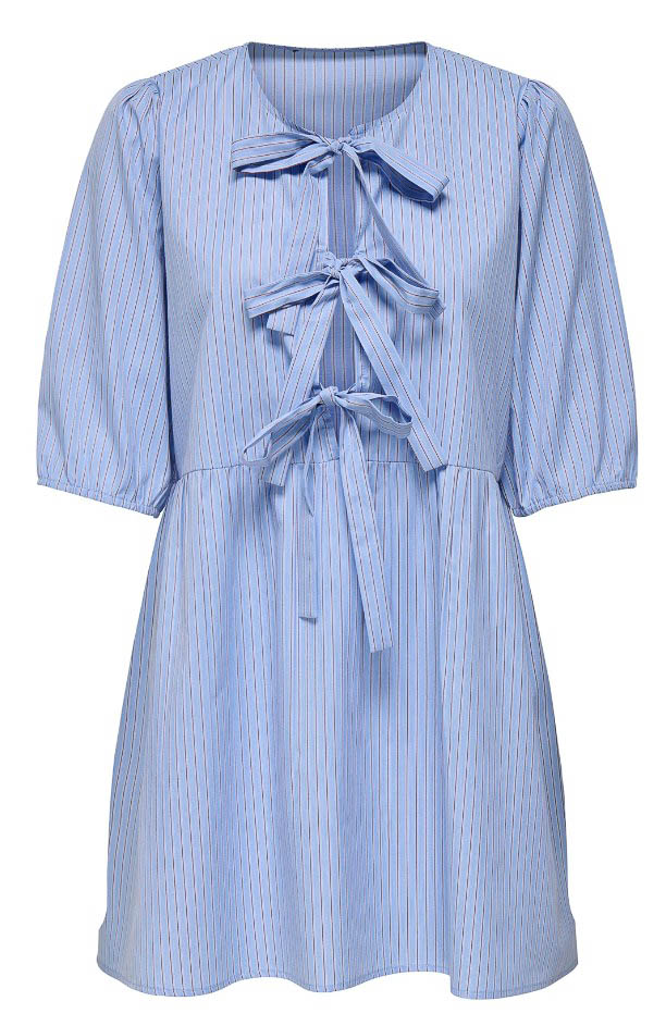 Only Onlclara Tessa Life Ss Bow Dress Wv: