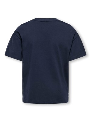 Only KOGEBBA LIFE SS O-NECK LOOSE PRINTE: Night Sky/Victory | Freewear KOGEBBA LIFE SS O-NECK LOOSE PRINTE: - www.freewear.nl - Freewear