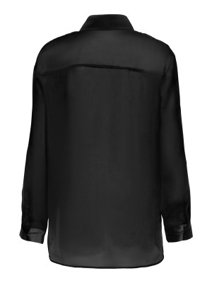 Only ONLSTELLA LIFE LS LOOSE SHIRT WVN Black | Freewear ONLSTELLA LIFE LS LOOSE SHIRT WVN - www.freewear.nl - Freewear