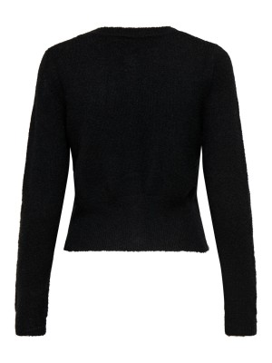 Only ONLHAVANNA LS BUTTON CARDIGAN KNT Black/Bling Button | Freewear ONLHAVANNA LS BUTTON CARDIGAN KNT - www.freewear.nl - Freewear