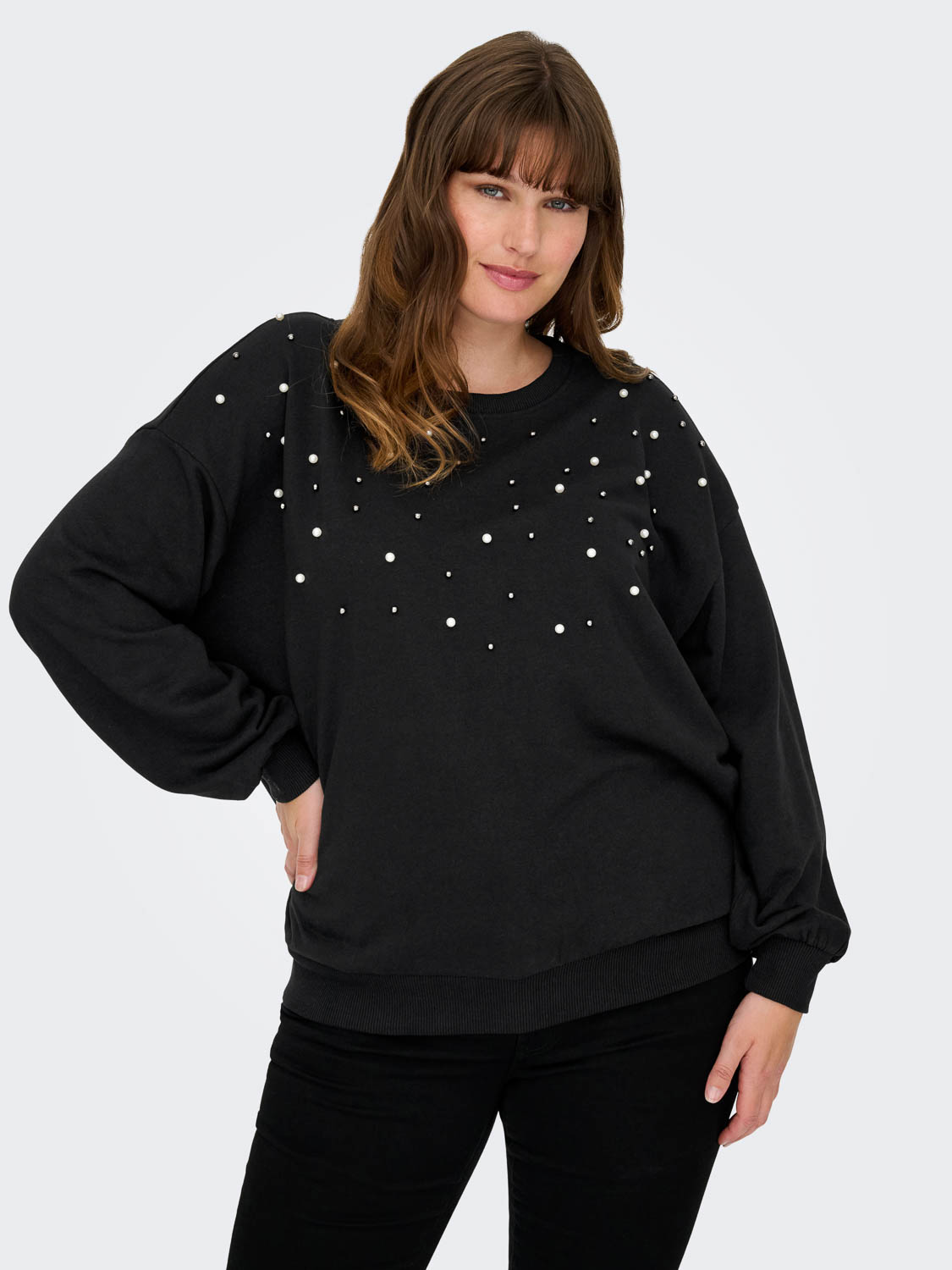 Carmakoma (Maatje Meer) Carvioletta L/s O-neck Sweat Jrs