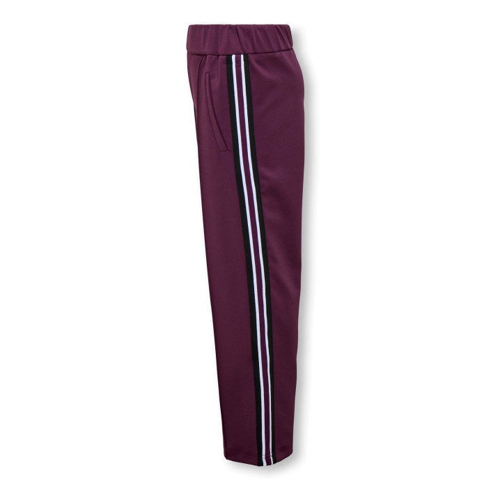 Only KOGWARM UP LIFE X TRACK PANT PNT Mauve Wine/Panel White/Black/Mau | Freewear KOGWARM UP LIFE X TRACK PANT PNT - www.freewear.nl - Freewear