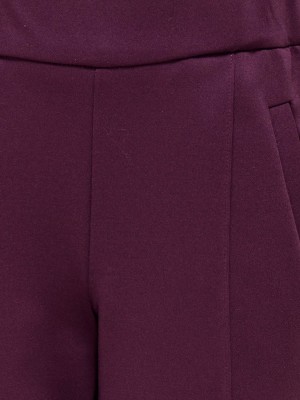 Only KOGWARM UP LIFE X TRACK PANT PNT Mauve Wine/Panel White/Black/Mau | Freewear KOGWARM UP LIFE X TRACK PANT PNT - www.freewear.nl - Freewear