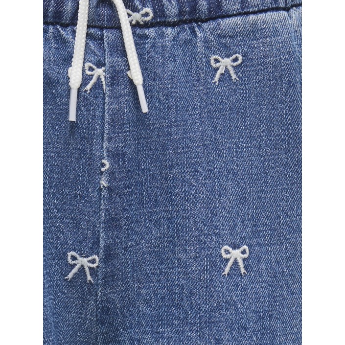 ONLY:KIDS ONLY KMGPIERCE WIDE BOW JEANS DNM YOK Medium Blue Denim/BOWS | Freewear KMGPIERCE WIDE BOW JEANS DNM YOK - www.freewear.nl - Freewear