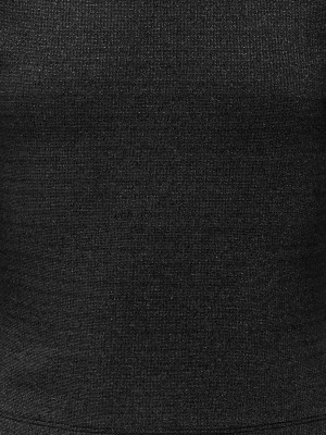Only KOGTRINNY LIFE LS GLITTER CUTOUT TO: Black/No Cut Out | Freewear KOGTRINNY LIFE LS GLITTER CUTOUT TO: - www.freewear.nl - Freewear