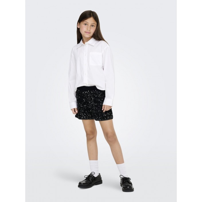 Only KOGCONFIDENCE LIFE SEQUIN SHORTS JR: Black | Freewear KOGCONFIDENCE LIFE SEQUIN SHORTS JR: - www.freewear.nl - Freewear