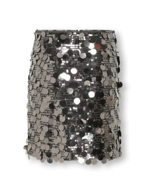 Only KOGJADEL SEQUINS SKIRT WVN Asphalt/Asphalt Sequins | Freewear KOGJADEL SEQUINS SKIRT WVN - www.freewear.nl - Freewear