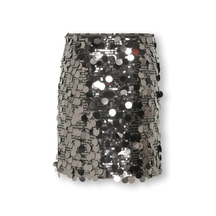 Only KOGJADEL SEQUINS SKIRT WVN Asphalt/Asphalt Sequins | Freewear KOGJADEL SEQUINS SKIRT WVN - www.freewear.nl - Freewear
