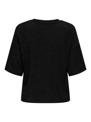 Only ONLTILLA S/S LOOSE TOP JRS Black | Freewear ONLTILLA S/S LOOSE TOP JRS - www.freewear.nl - Freewear