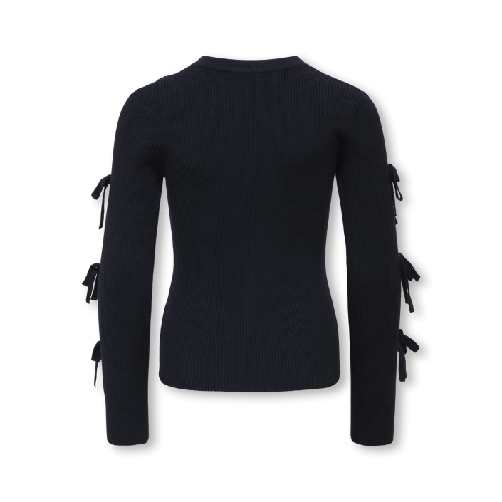 Only KOGNATASCHA L/S SLEEVE DETAIL KNT Night Sky | Freewear KOGNATASCHA L/S SLEEVE DETAIL KNT - www.freewear.nl - Freewear