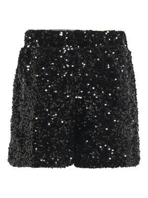 Only ONLCONFIDENCE NEW SEQUINS SHORTS JR: Black/Black sequins | Freewear ONLCONFIDENCE NEW SEQUINS SHORTS JR: - www.freewear.nl - Freewear