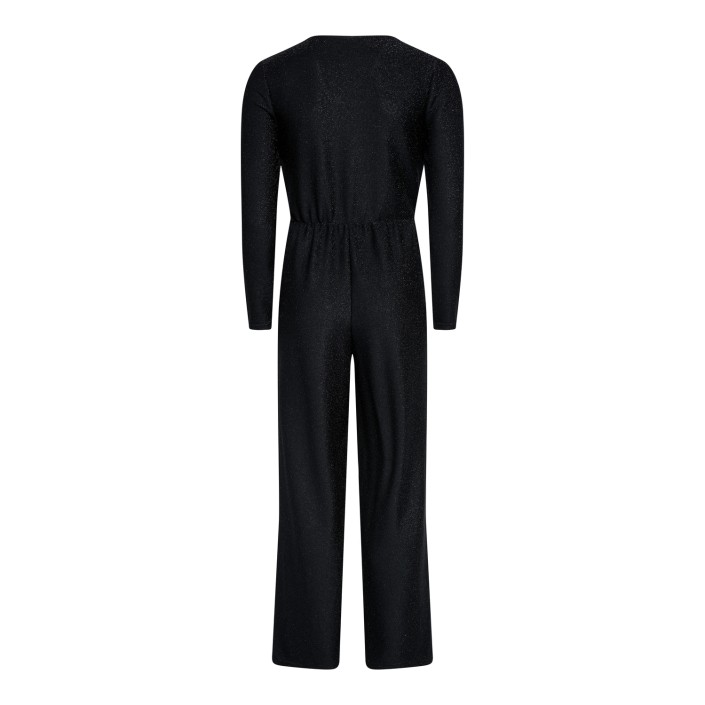 Only ONLRICH L/S GLITTER JUMPSUIT JRS Black/Black glitter | Freewear ONLRICH L/S GLITTER JUMPSUIT JRS - www.freewear.nl - Freewear
