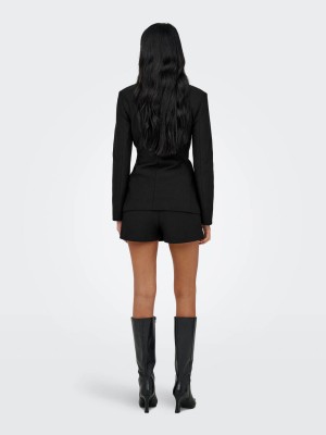 Only ONLLAMINA LIFE L/S FIT BLAZER TLR Black | Freewear ONLLAMINA LIFE L/S FIT BLAZER TLR - www.freewear.nl - Freewear