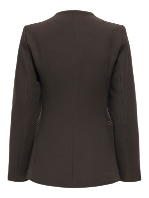 Only ONLLAMINA LIFE L/S FIT BLAZER TLR Mulch | Freewear ONLLAMINA LIFE L/S FIT BLAZER TLR - www.freewear.nl - Freewear